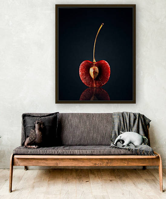 Red Cherry Still Life by Johan Swanepoel