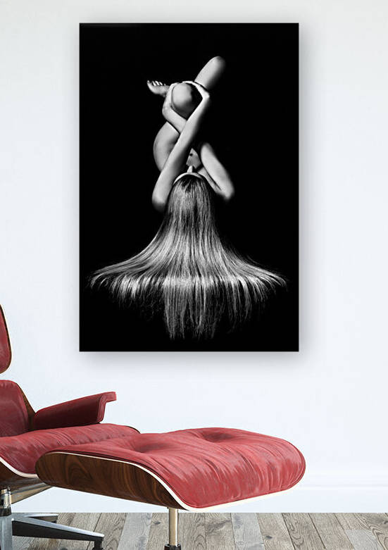Nude woman bodyscape by Johan Swanepoel