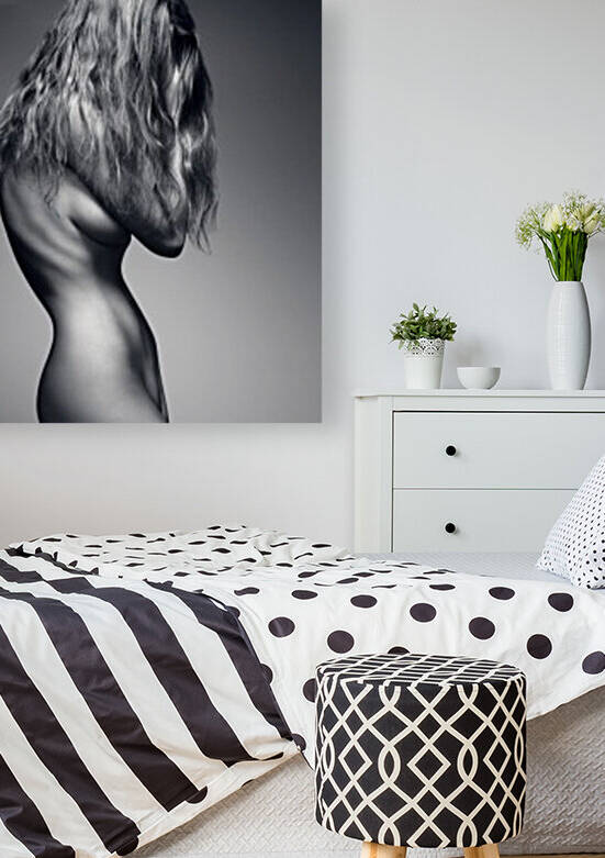 Nude woman sensual body by Johan Swanepoel