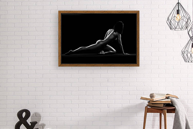 Nude woman bodyscape 5 by Johan Swanepoel