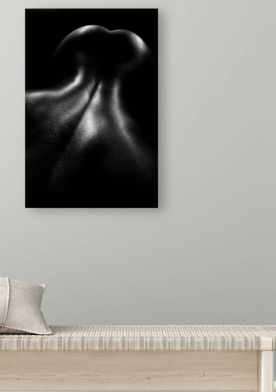 Female nude oil 4 by Johan Swanepoel
