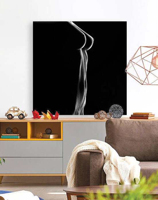 Nude woman bodyscape 25 by Johan Swanepoel
