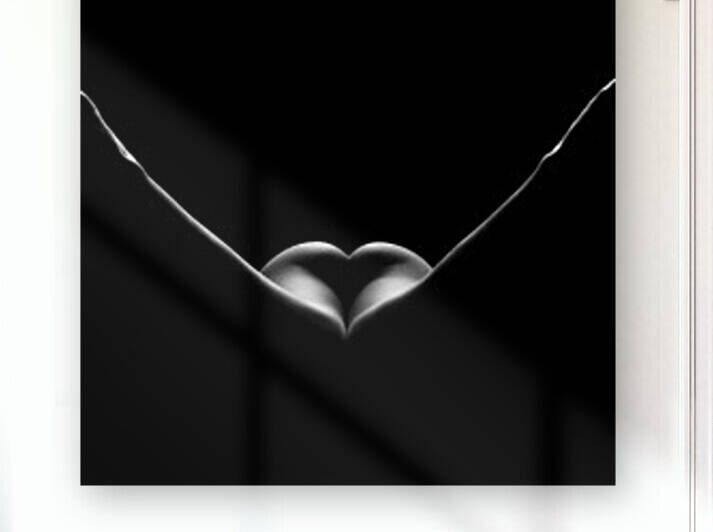 Nude woman bodyscape 27 by Johan Swanepoel
