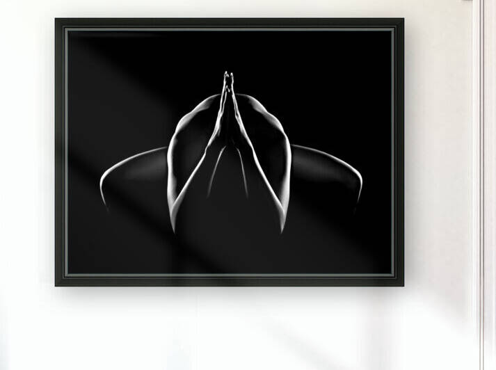 Nude woman bodyscape 28 by Johan Swanepoel