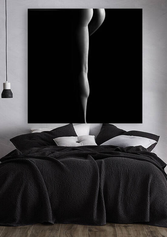 Nude woman bodyscape 38 by Johan Swanepoel