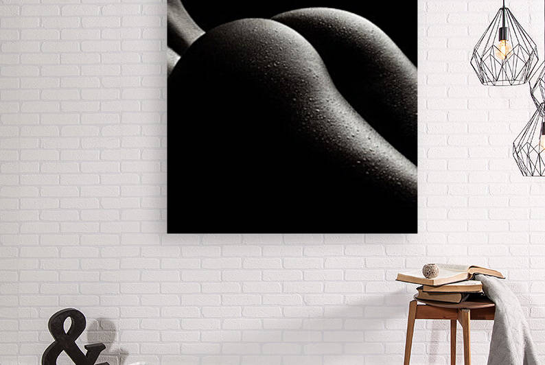 Nude woman bodyscape 43 by Johan Swanepoel