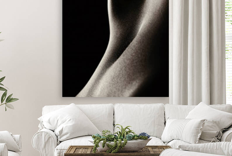 Bodyscape womans stomach 2 by Johan Swanepoel