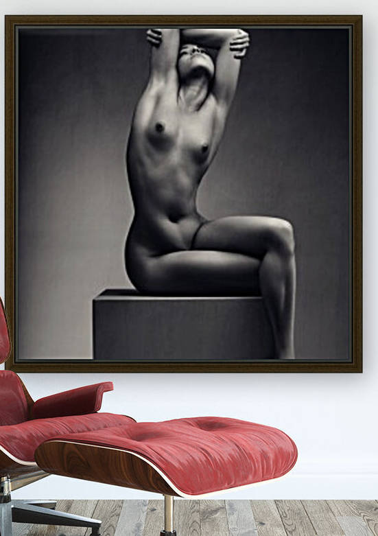 Nude woman fine art 7 by Johan Swanepoel