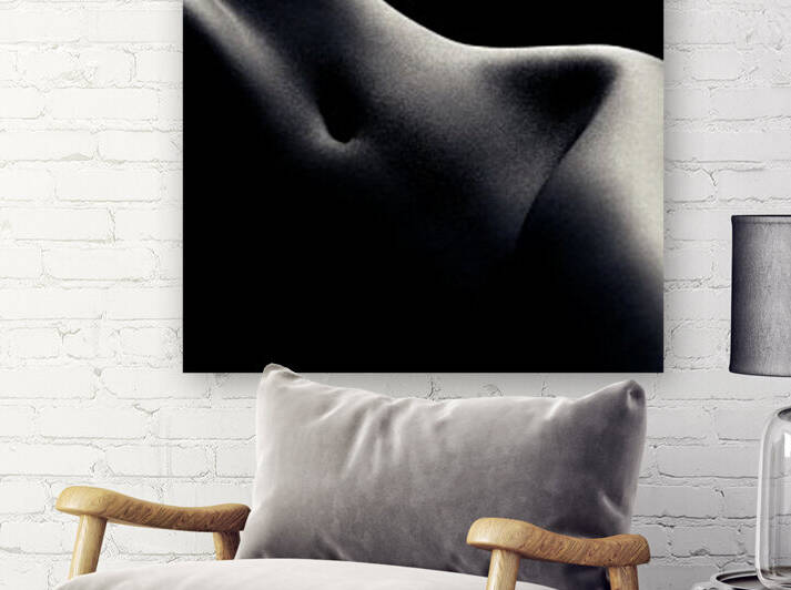 Nude woman bodyscape 52 by Johan Swanepoel