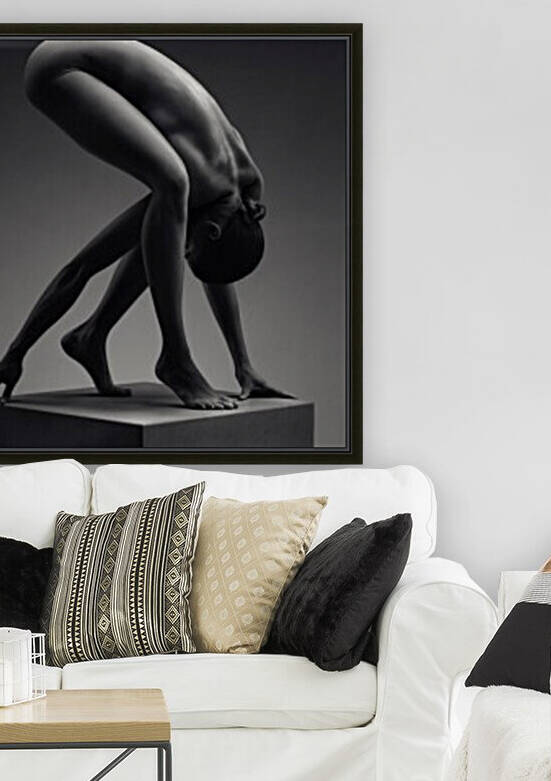 Nude woman fine art 17 by Johan Swanepoel