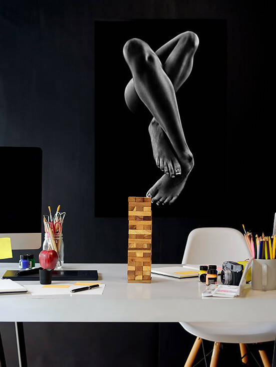 Nude woman bodyscape 57 by Johan Swanepoel