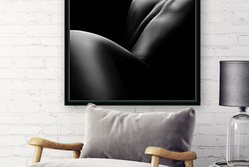 Nude woman bodyscape 61 by Johan Swanepoel