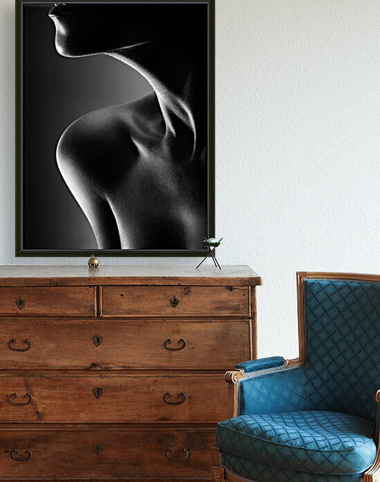Nude woman fine art 19 by Johan Swanepoel