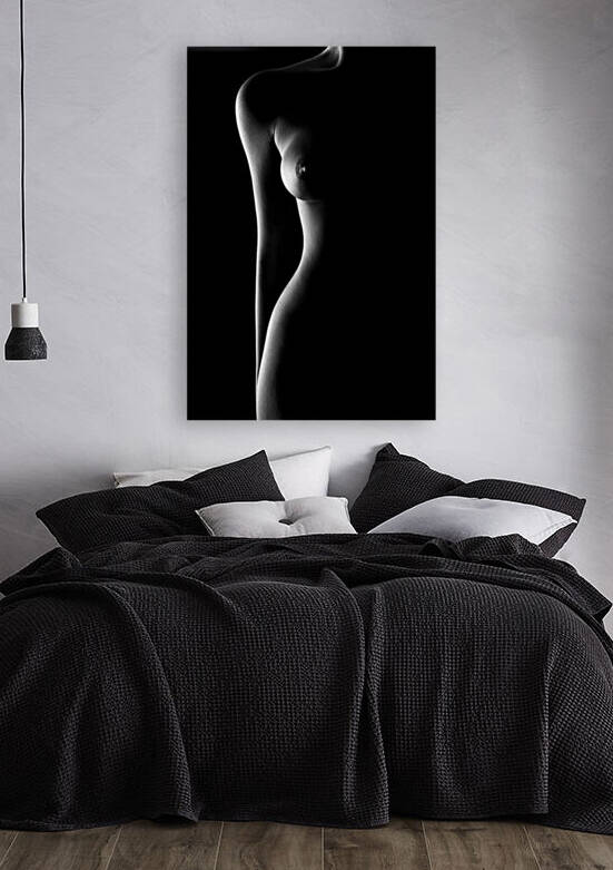 Nude woman bodyscape 62 by Johan Swanepoel