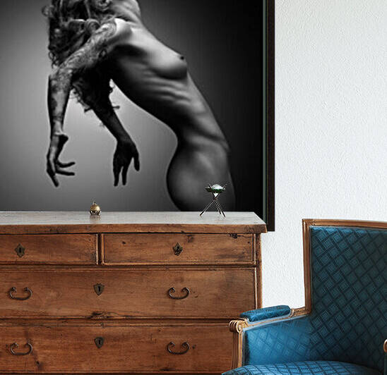 Nude woman fine art 22 by Johan Swanepoel
