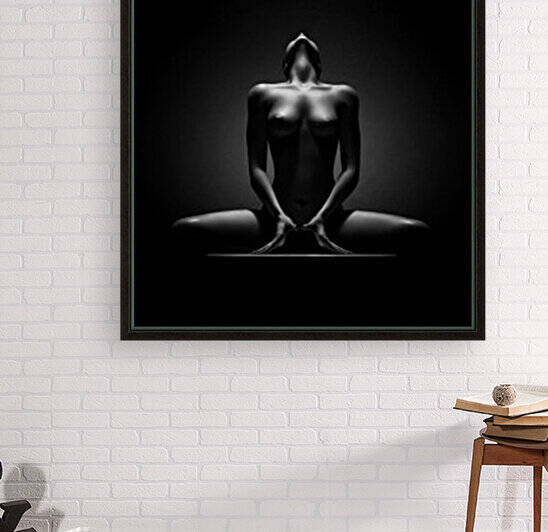 Nude woman fine art 23 by Johan Swanepoel