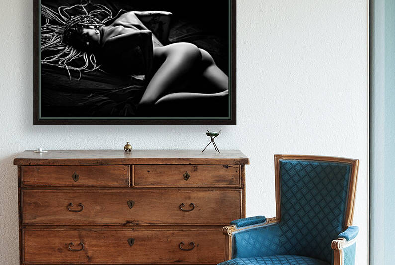 Sensual Nude Woman 3 by Johan Swanepoel