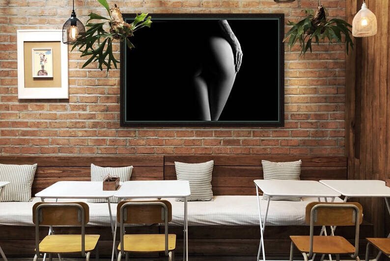Nude woman bodyscape 73 by Johan Swanepoel