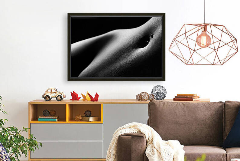 Nude woman bodyscape 81 by Johan Swanepoel