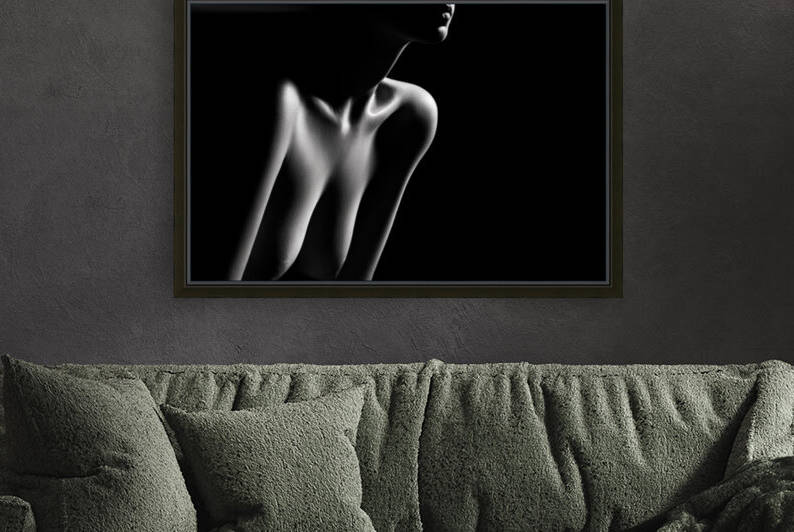 Nude woman bodyscape 82 by Johan Swanepoel