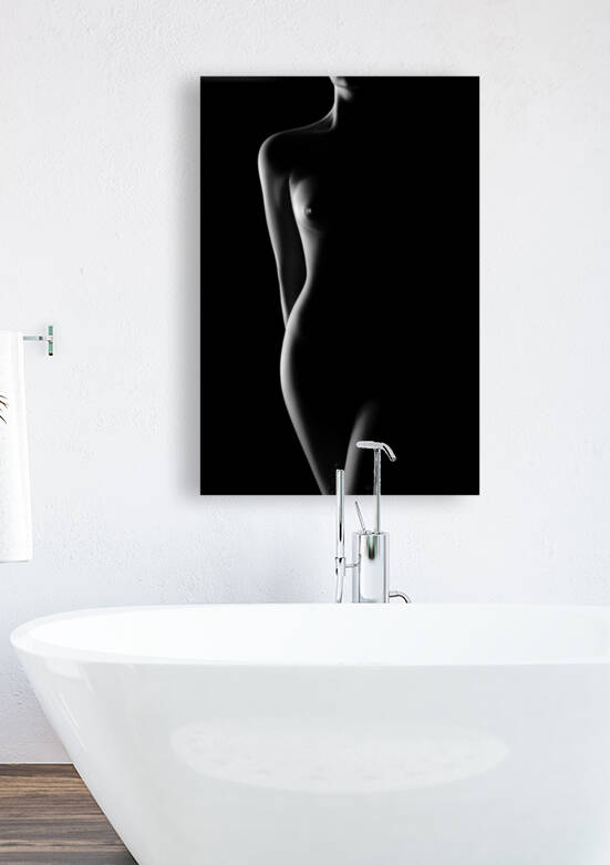 Nude woman bodyscape 85 by Johan Swanepoel