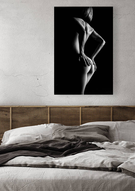 Nude woman bodyscape 86 by Johan Swanepoel
