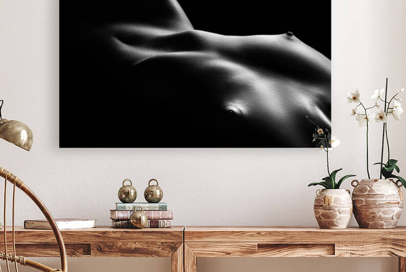 Nude woman bodyscape 95 by Johan Swanepoel