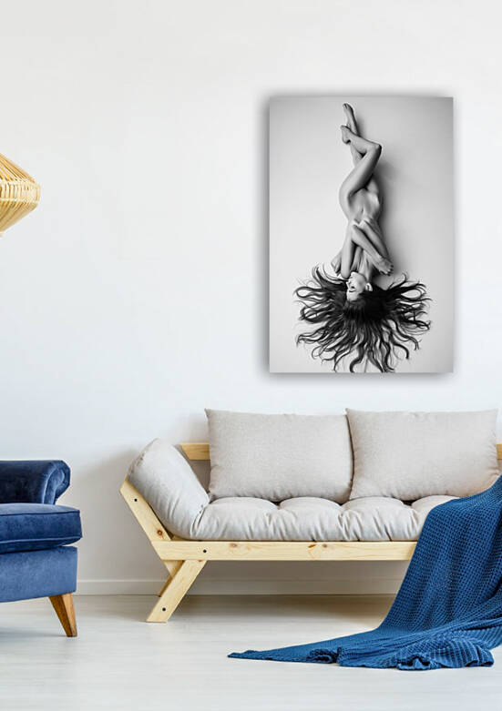Nude woman fine art 27 by Johan Swanepoel