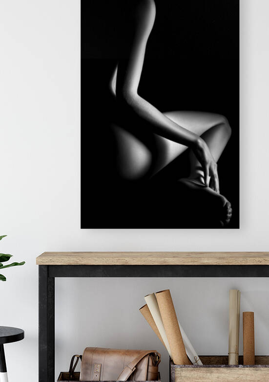 Nude woman bodyscape 97 by Johan Swanepoel