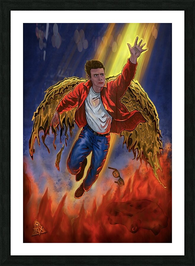 James Dean  Icarus  Picture Frame Printing