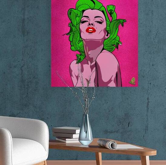 marilyn monroe medusa dead gods gallery 1 by Christy Steyn