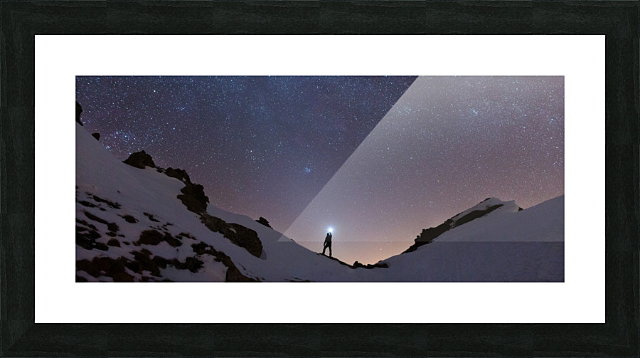 Touch your star Picture Frame print