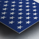 60x30 flag Metal print