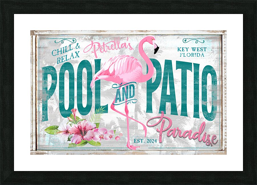 pool Picture Frame print