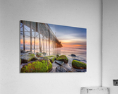 Oceanside pier after sunset Acrylic Print