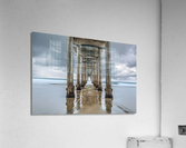 Under scripps pier Acrylic Print