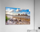 the house between the rocks Acrylic Print