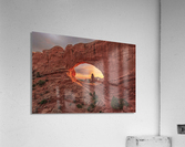 The windows Acrylic Print