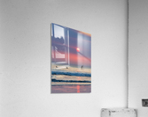 red glow Acrylic Print