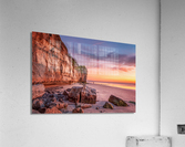 Cliff in Encinitas 2 Acrylic Print