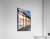 Scripps pier closeup Acrylic Print