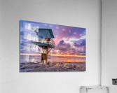 Cardiff beach tower 16 Acrylic Print