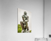 The thinker Rodin Acrylic Print