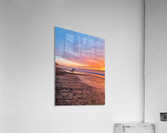 sunset surfer Acrylic Print