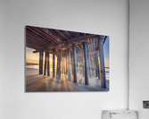 Under  Santa barbara Pier Acrylic Print