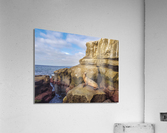 Seal sunbathing Acrylic Print