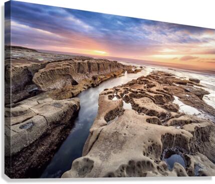 La Jolla reef 2 Canvas Print