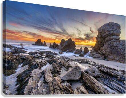 Corona del mar Canvas Print