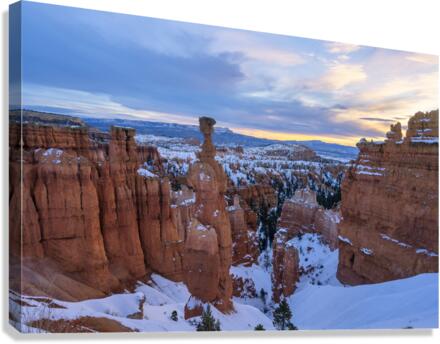 Sunrise in Bryce Canvas Print