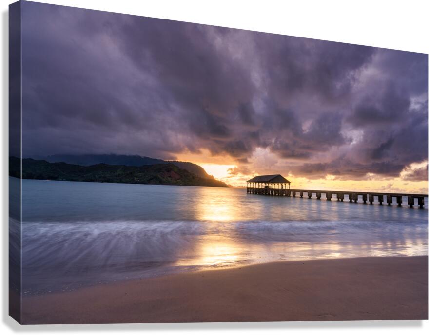 hanalei bay Canvas Print